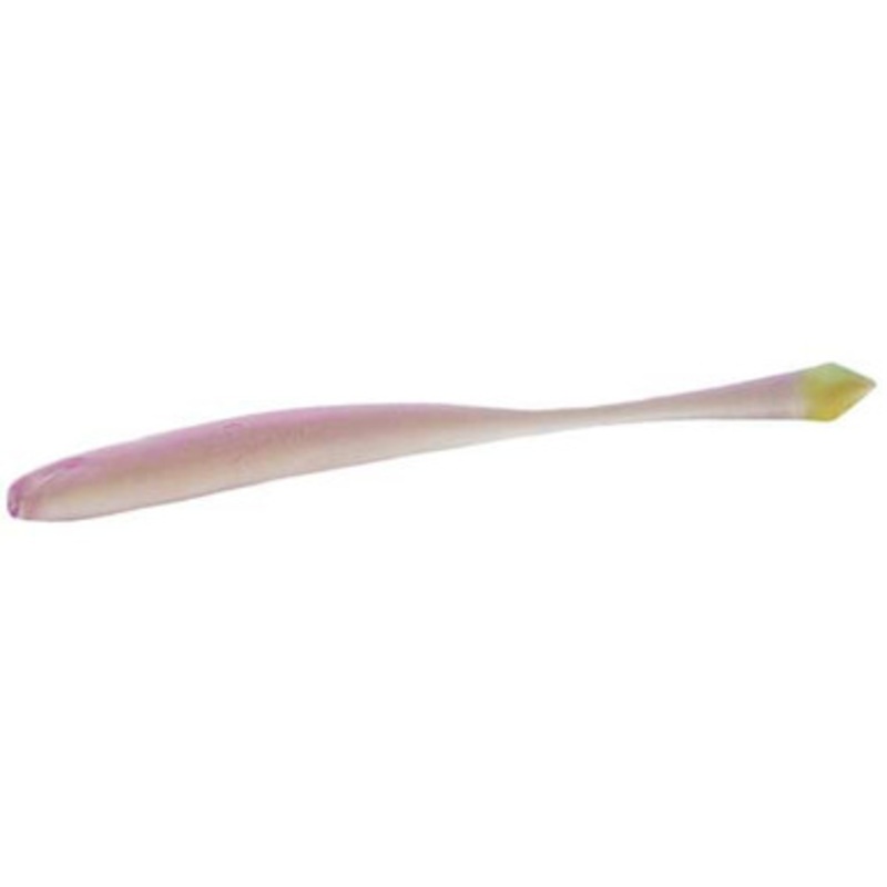 BioSpawn Plasma Tail Bait 4.5in – Fluorescent Shad/Grn Soda