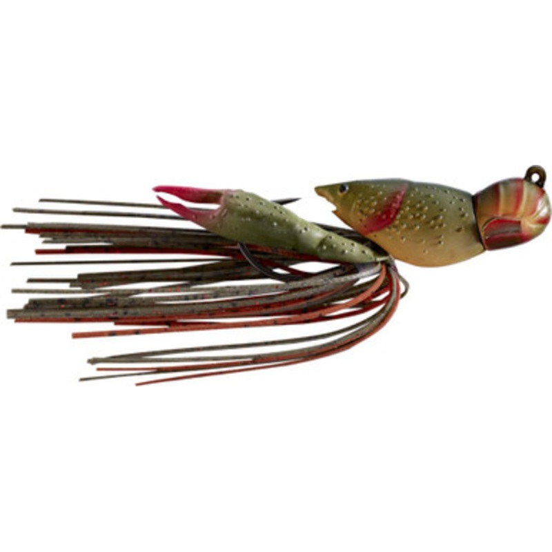 LIVETARGET Hollow Body Crawfish – 1-3/4in – Brown/Red