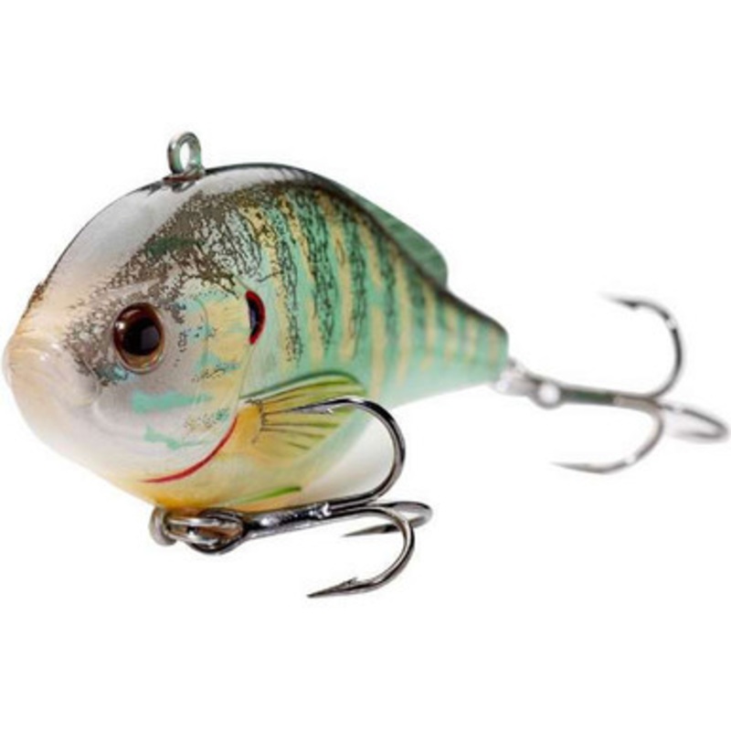 LIVETARGET Lures Pumkinseed Lipless Rattlebait PSV65SK 2-9/16in 102 Metallic Gloss
