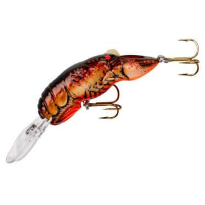 Rebel D74 Big Craw 2 5/8in Crankbait 475 Ditch Brown Crawfish