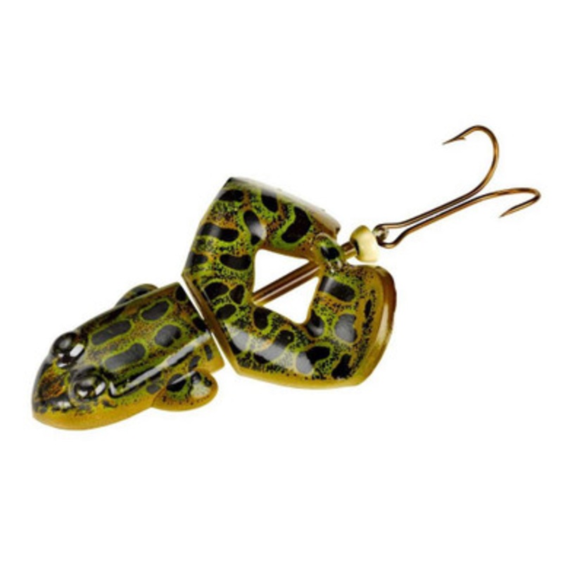 Rebel T4-60 Buzz ‘N Frog Buzz Bait – Green Bull Frog