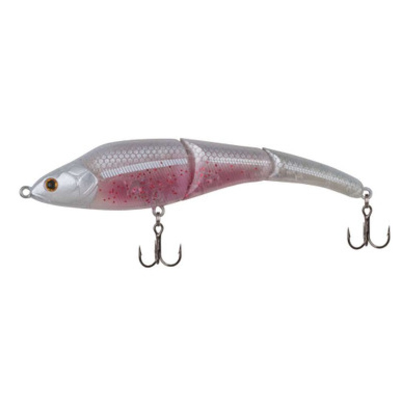 Sebile Magic Swimmer Lure – 3-3/4in Sinking White Liner