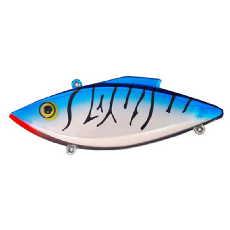 Bill Lewis Rat-L-Trap Magnum-Trap (MG) W1 CHROME BLUE/BLACK STRIPE