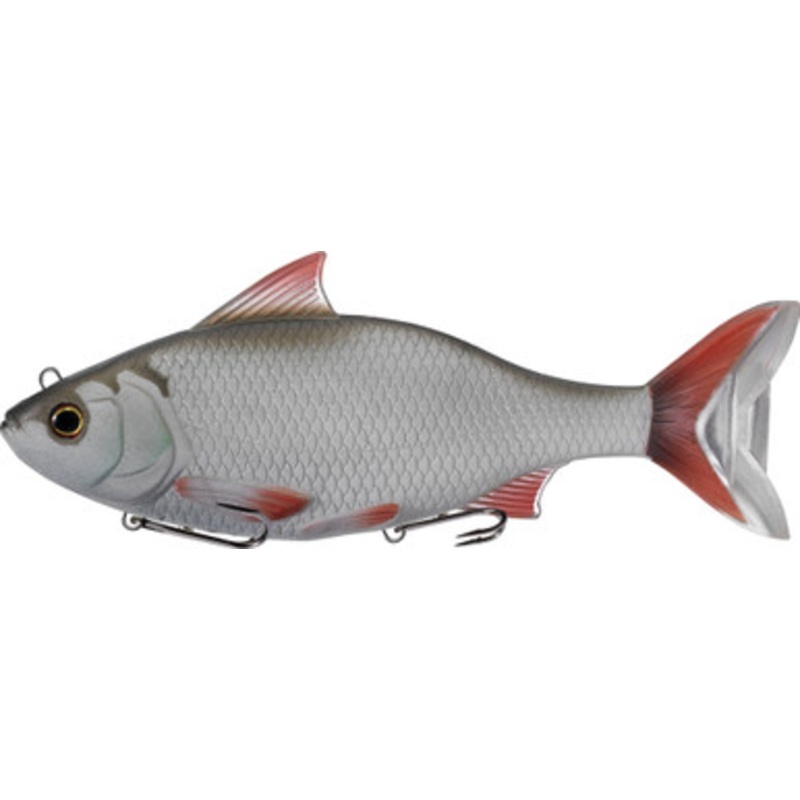 LIVETARGET Rudd Swimbait – 7-1/2in – Natural/Pearl
