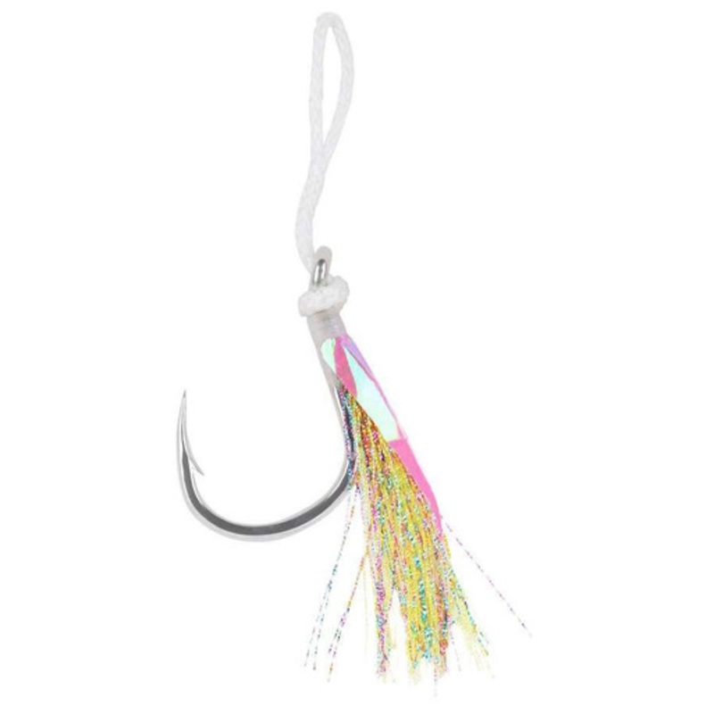 Mustad Heavy Duty Jigging Assist Rig with Green Flash 6/0