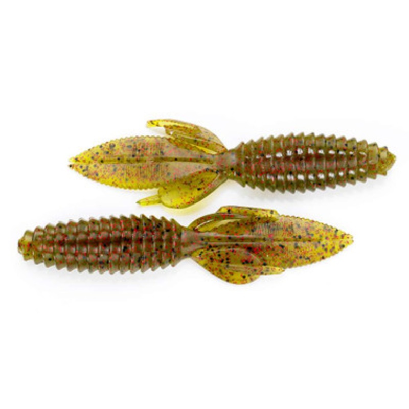 Reaction Innovations Sweet Beaver Bait – Watermelon Red 10pk