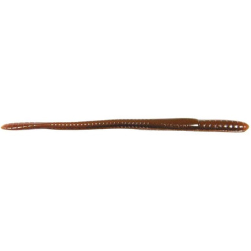 Roboworm SL-ADAR Straight Tail Worm – 7 in. – Oxblood Red Flake