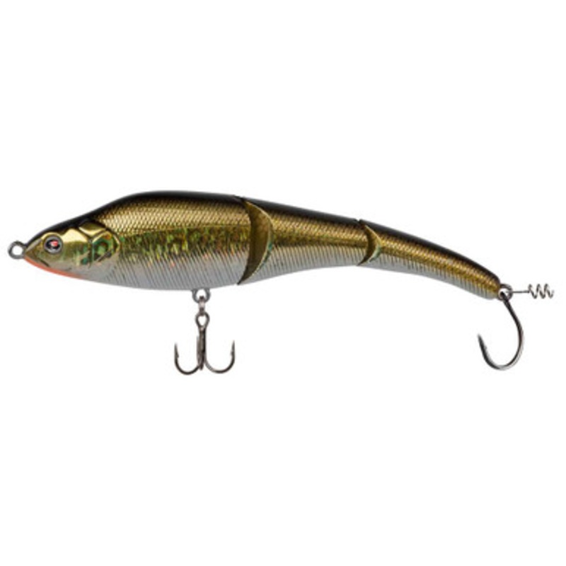 Sebile Magic Swimmer Lure – 3-3/4in Sinking Nat Golden Shiner