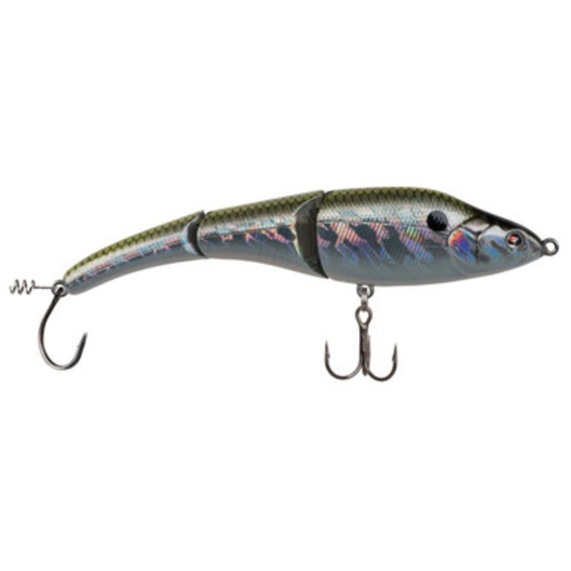 Sebile Magic Swimmer Lure – 7-1/2in Floating Holo Greenie