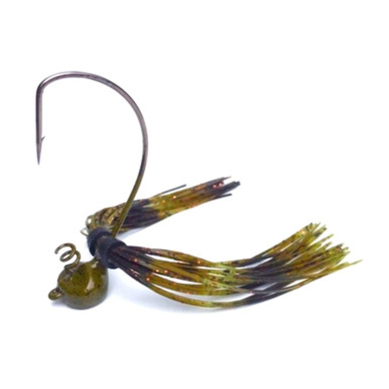Radar Lures Twist’d Jig – 1/4oz – Dark Craw