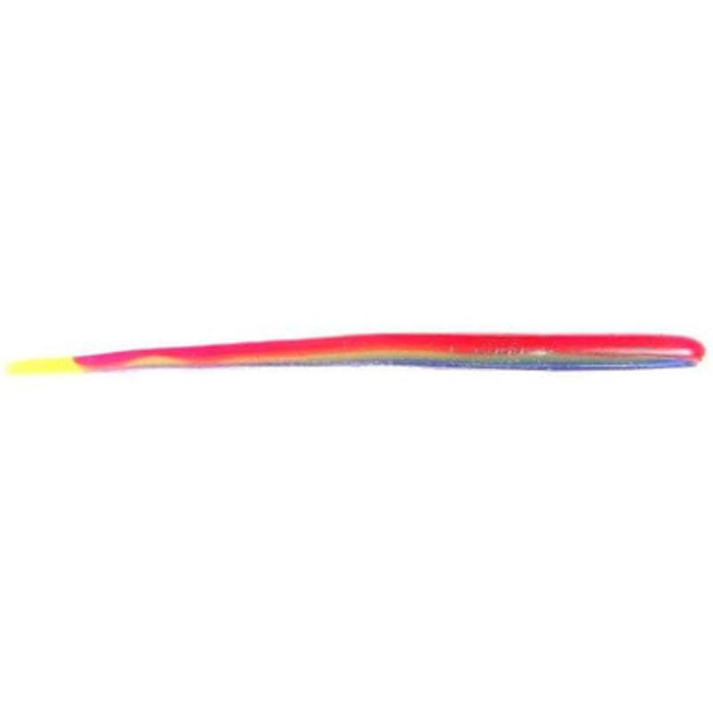 Roboworm ST-HK3H Straight Tail Worm – 4.5 in. – Morning Dawn Hologram