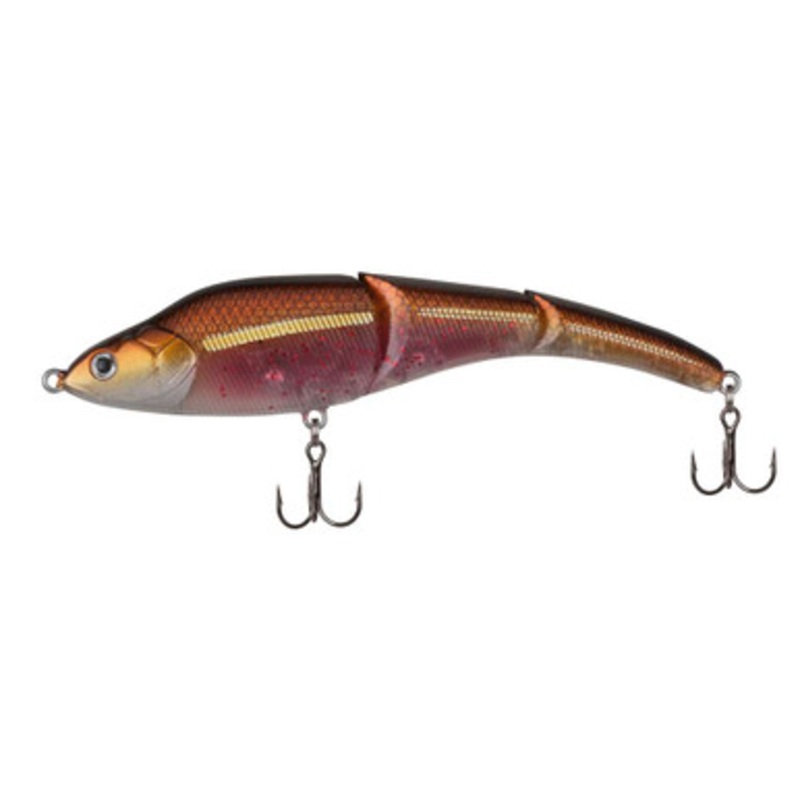 Sebile Magic Swimmer Lure – 3-3/4in Sinking Amber Liner