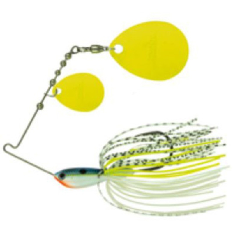 Molix Water Slash DC Spinnerbait – 1/2oz – Neon Charmer