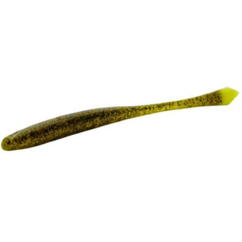 BioSpawn Plasma Tail Bait 4.5in – Green Pumpkin/Plasma