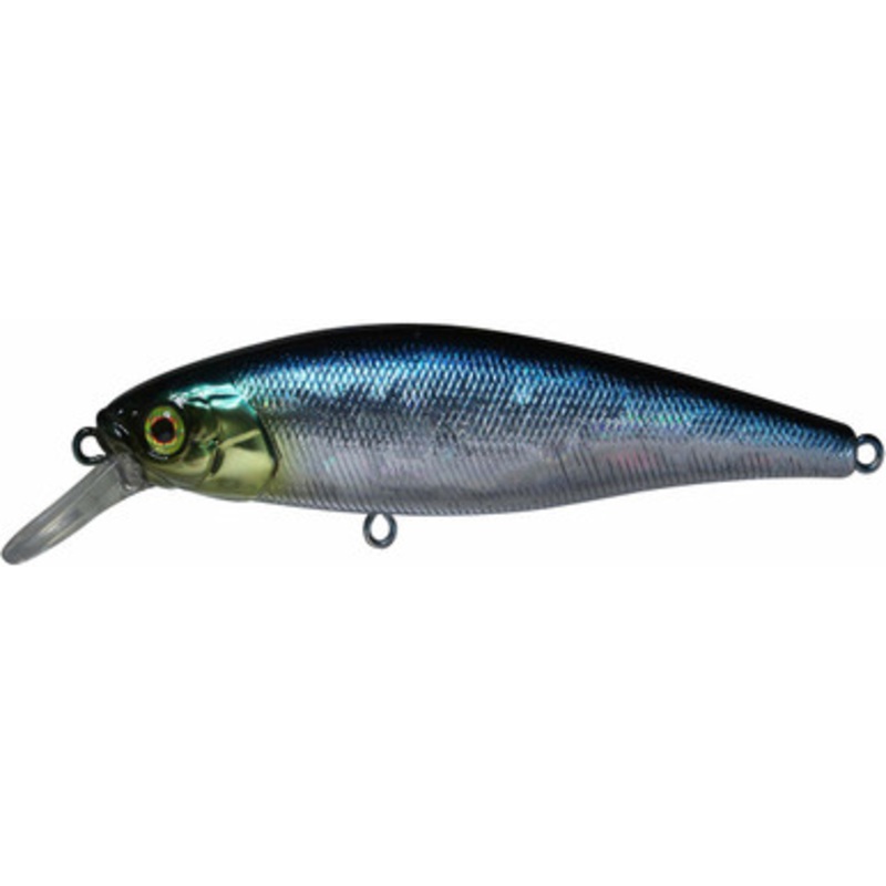 Jackall Squad Minnow – 4.6in – HL Aurora Black