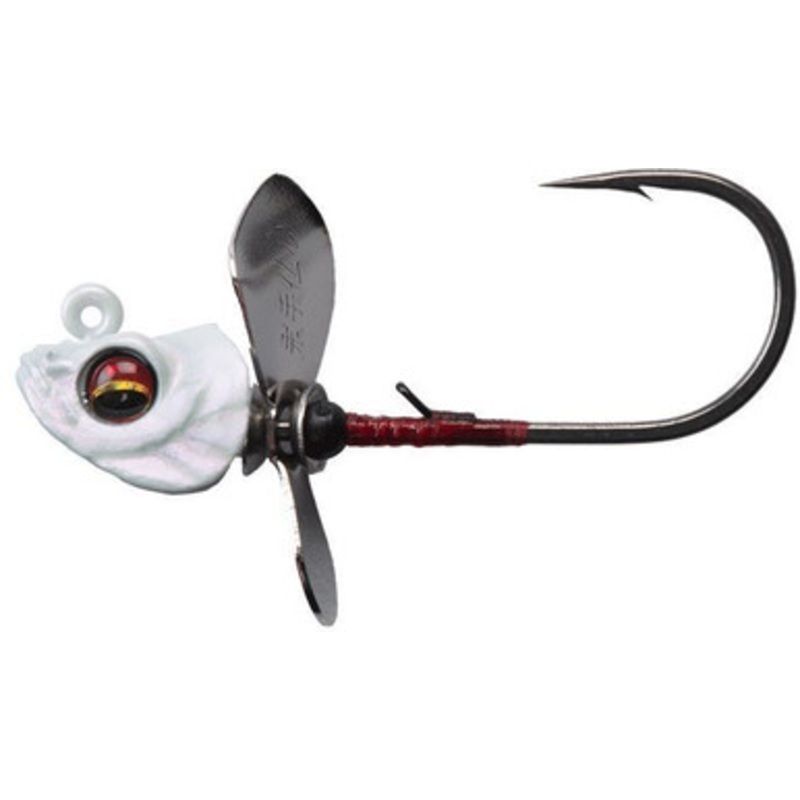Megabass Okashira Screwhead – 1/16oz – Spawn Kill