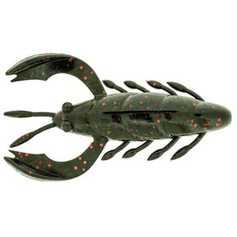 Molix SV Craw Magnum – 3.5in – Black Red Flake