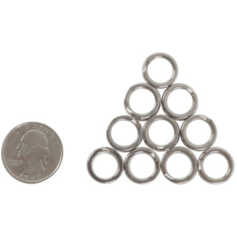 Ocean Tackle International OTI-5105-11 Raptor XH Split Rings – #11, 300lb, 10-pk