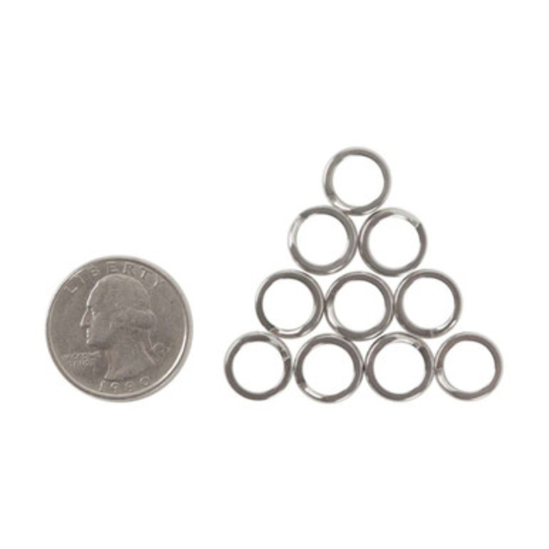 Ocean Tackle International OTI-5105-10 Raptor XH Split Rings – #10, 250lb, 10-pk