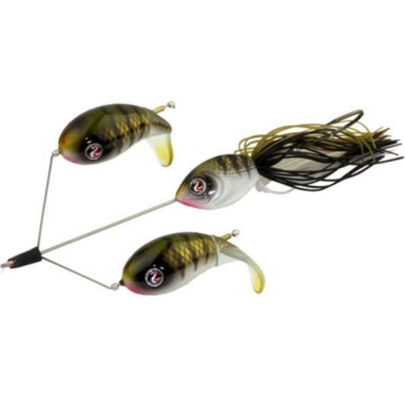 River2Sea Double Plopper Buzzbait Lure – Perch