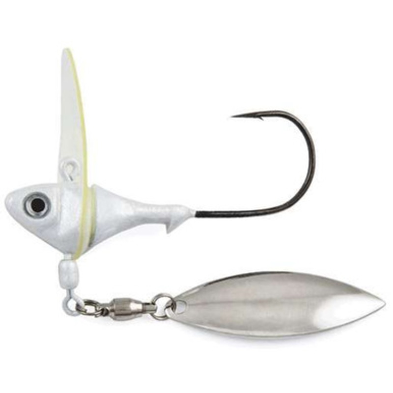 Fish Head Shaker Underspin – 1/2 oz. – Pearl White