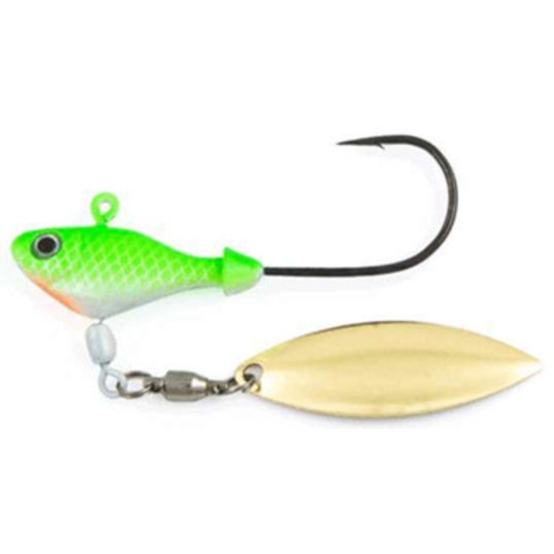 Fish Head Spin Underspin – 3/16 oz. – Citrus Shad