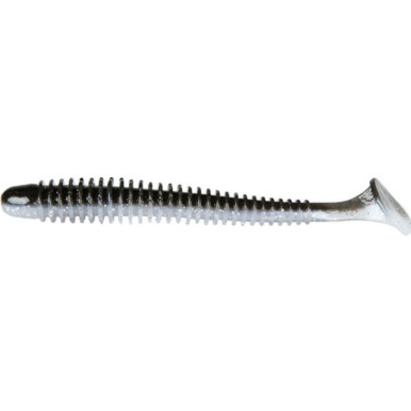 Keitech SW4 Swing Impact 4” Swimbait 436 Black Shad