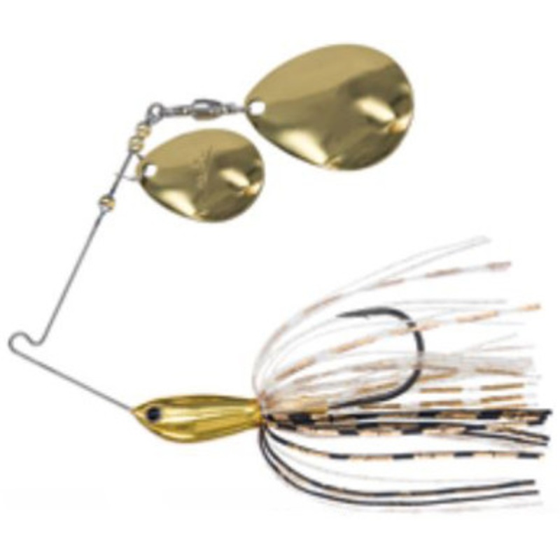 Molix Water Slash DC Spinnerbait – 1/2oz – Gold Shiner