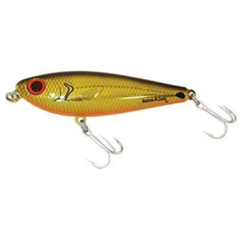 Bomber BSWDTL3 Badonk-A-Donk Topwater Lures 350 Gold/Orange