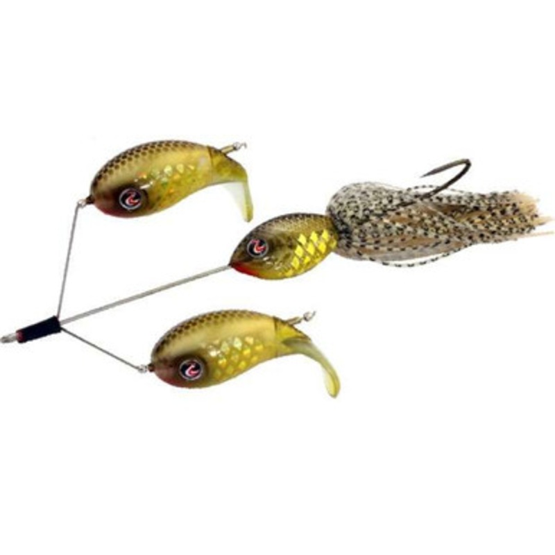 River2Sea Double Plopper Buzzbait Lure – Pac Man