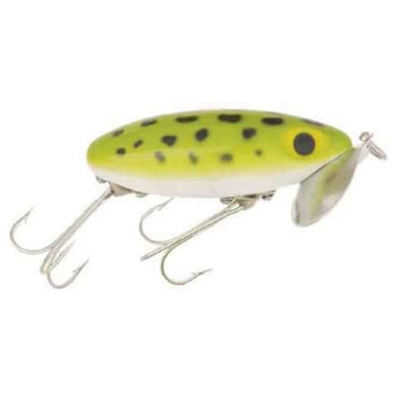 Arbogast G630 Jitterbug Lure G630-06 Frog/White Belly