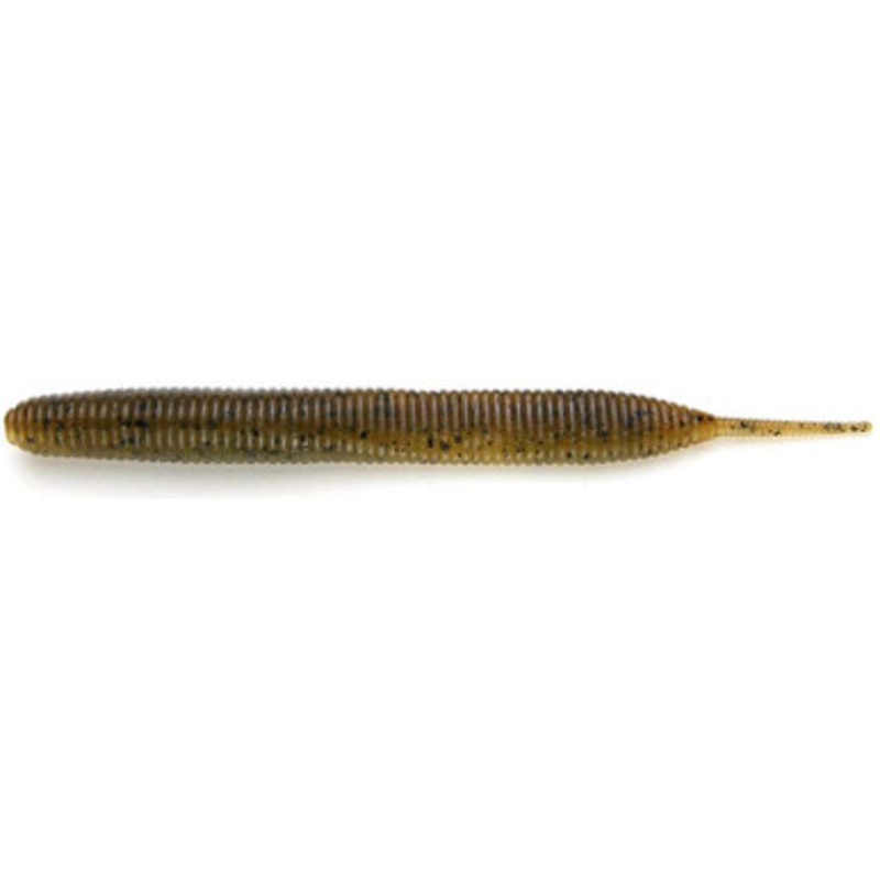 Keitech SX48 Sexy Impact Worm 4.8” Soft Bait 101 Green Pumpkin PP