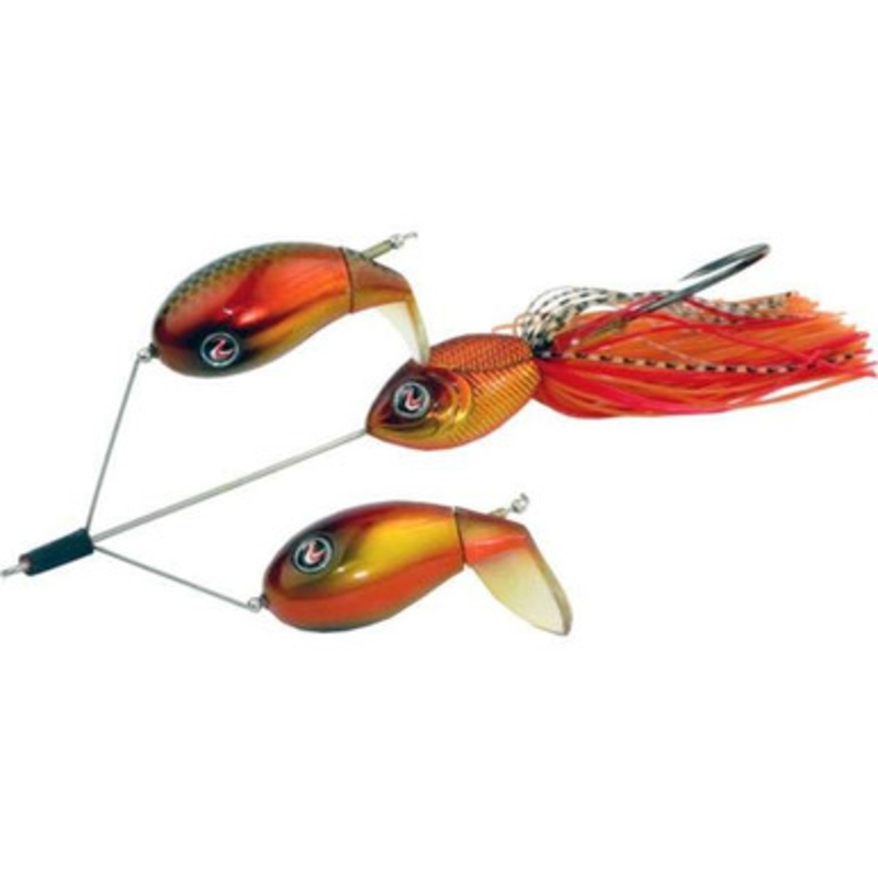 River2Sea Double Plopper Buzzbait Lure – Sunkist