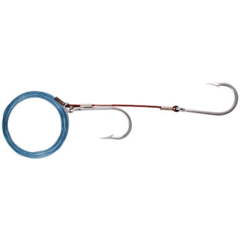 C&H Lures Double Hook 10/0 Stainless Steel Rigging Kit – 18 ft. – 300 lb.