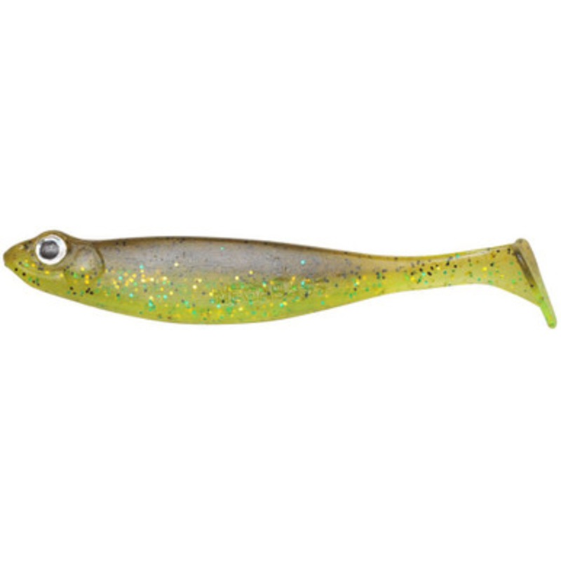 Megabass Hazedong Shad – 3in – Green Pumpkin Chart