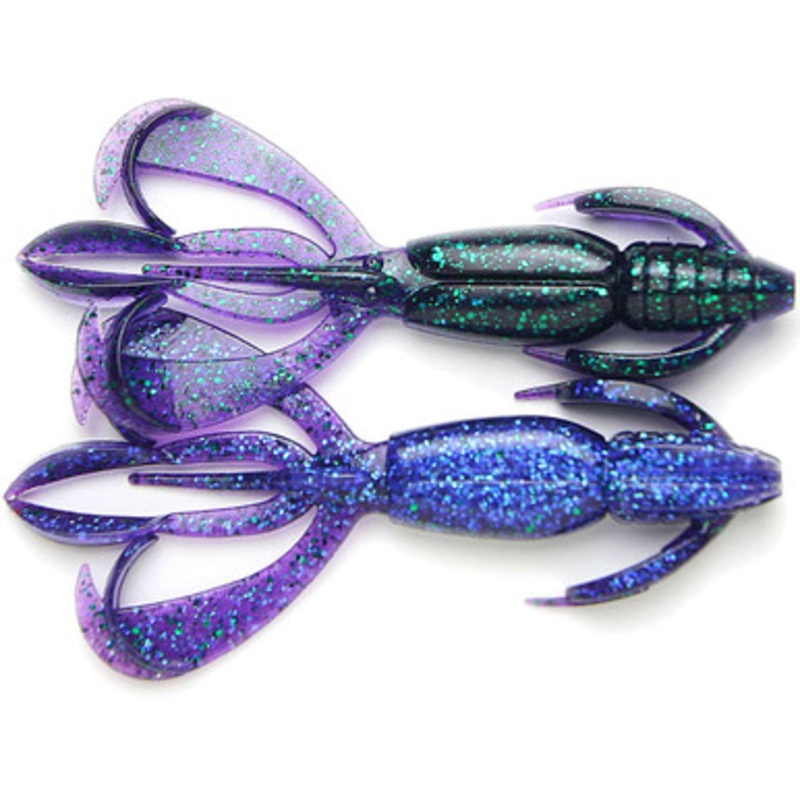 Keitech 4.4in Crazy Flapper – Electric Junebug