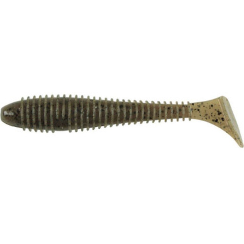 Keitech FS48 FAT Swing Impact 4.8” Swimbait 101 Green Pumpkin PP