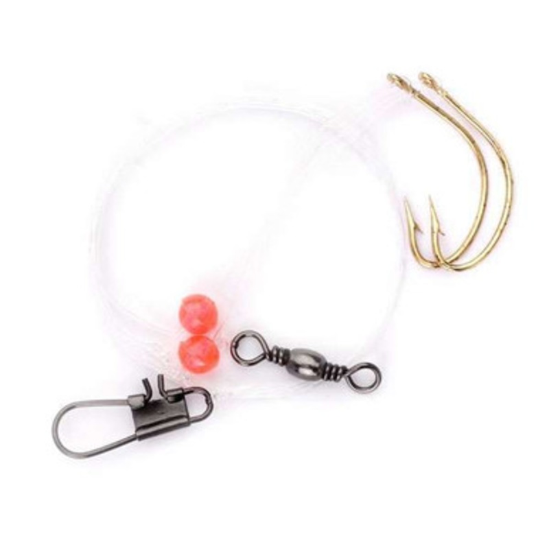 Eagle Claw Lazer Sharp L967 Pompano Kahle Double Rigs – Size 2