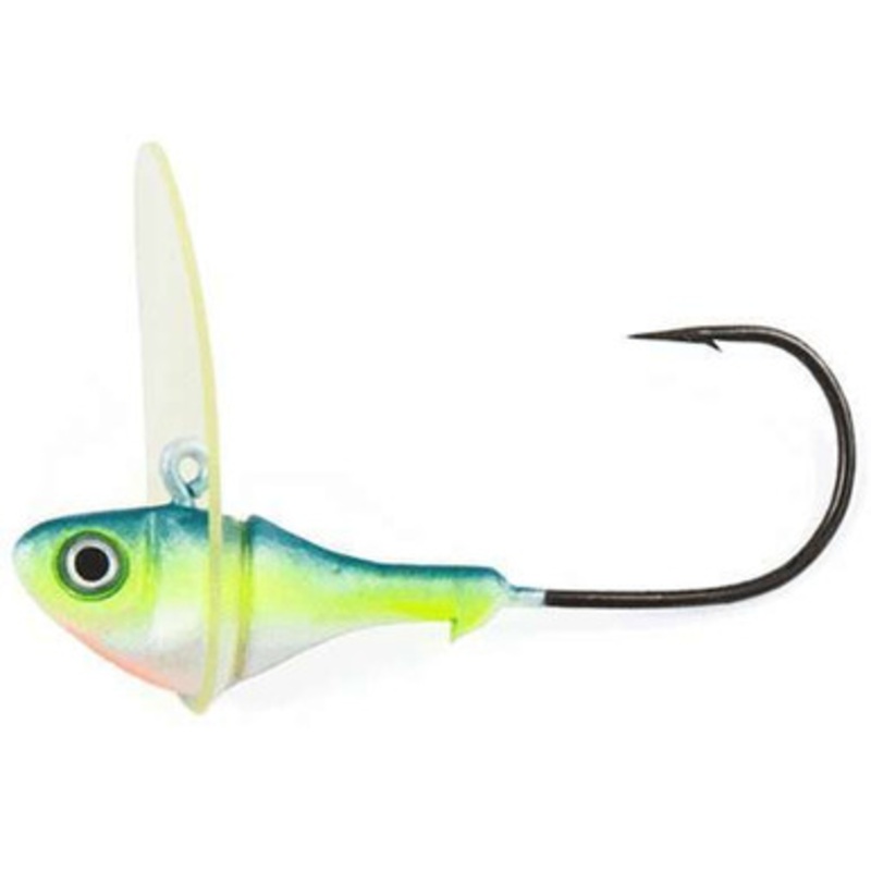 Fish Head Dude Jig Head – 1/4 oz. – Sexy Shad