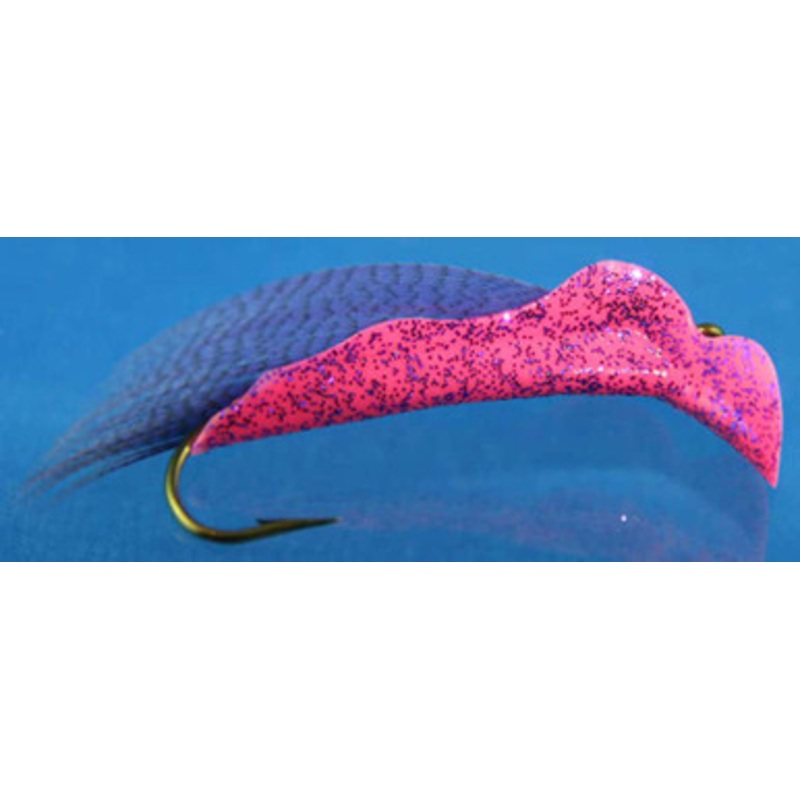 Lucky Bug #8 Bingo Bug Lure Pink w/ Purple (Fly Girl)