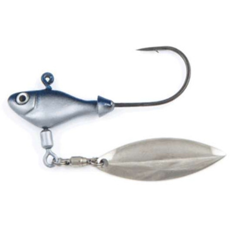 Fish Head Spin Underspin – 3/16 oz. – Aurora Blue