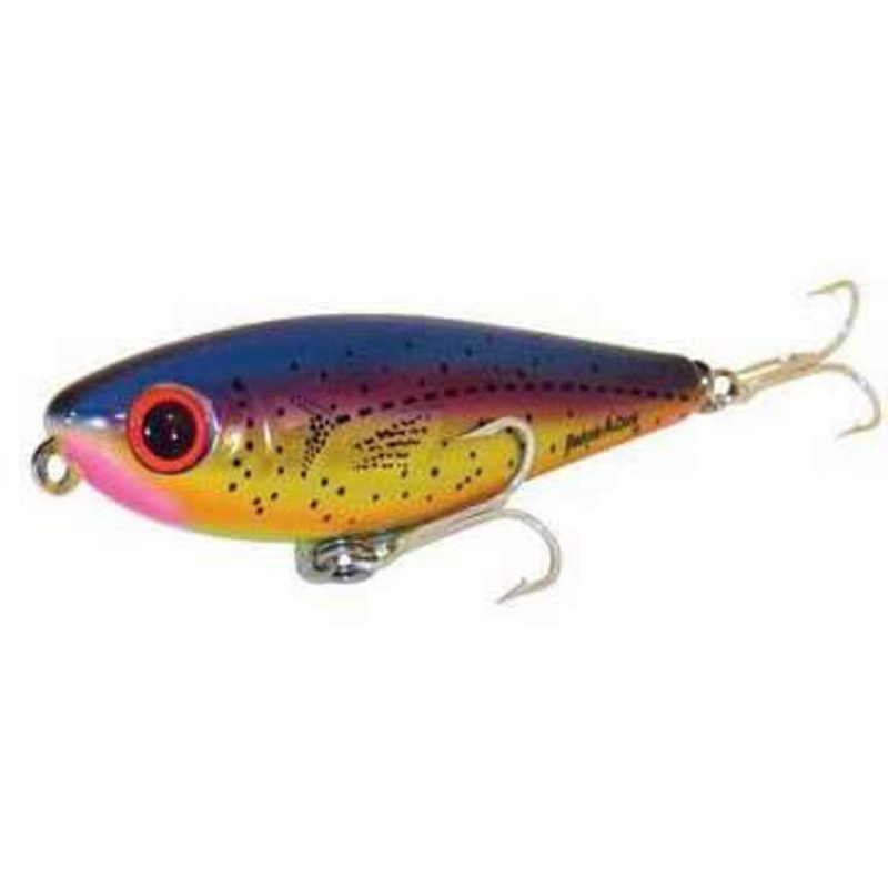 Bomber BSWDTL3 Badonk-A-Donk Topwater Lures 344 Chartreuse/Black/Citrus