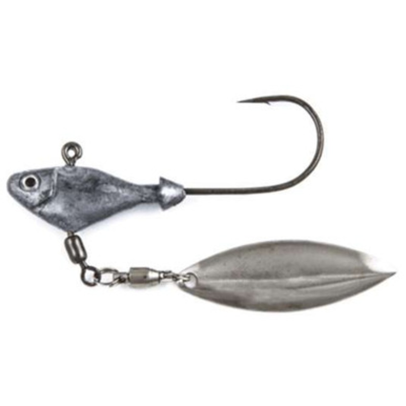 Fish Head Spin Underspin – 3/8 oz. – Raw Shad