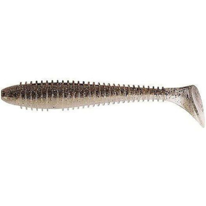 Keitech FS38 FAT Swing Impact 3.8” Swimbait 417 Gold Flash