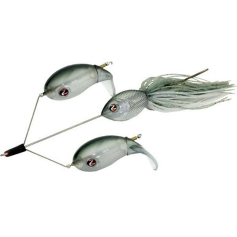 River2Sea Double Plopper Buzzbait Lure – Phantom Shad