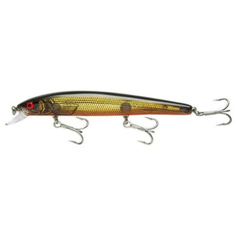 Bomber BSW16A Heavy Duty Long A Lure XCHO Chartreuse Flash/Black/Orange