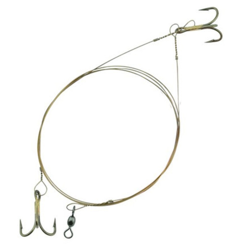 C&H Kingfish Pro Rig – Two #4 – 4 x Treble Hook