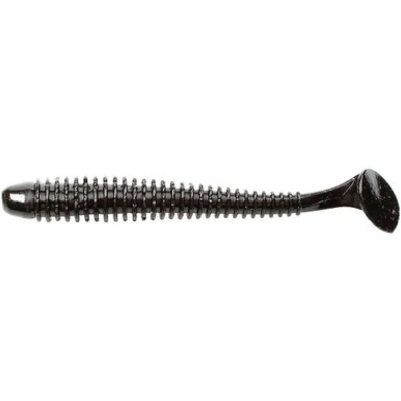 Keitech SW4 Swing Impact 4” Swimbait 001 Black