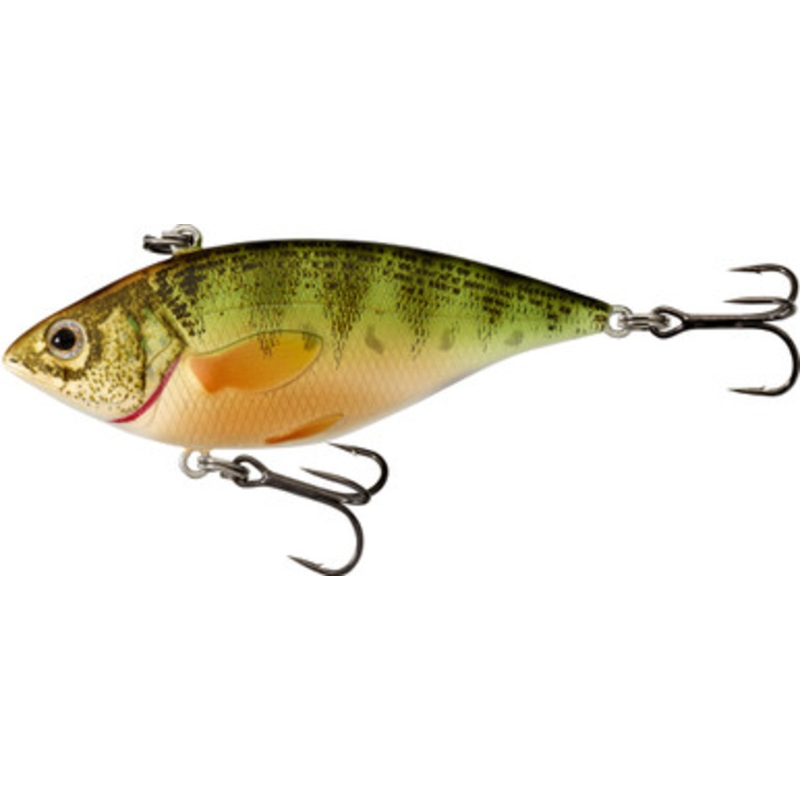 LIVETARGET Yellow Perch Rattlebait – 2-7/8in – Natural/Matte