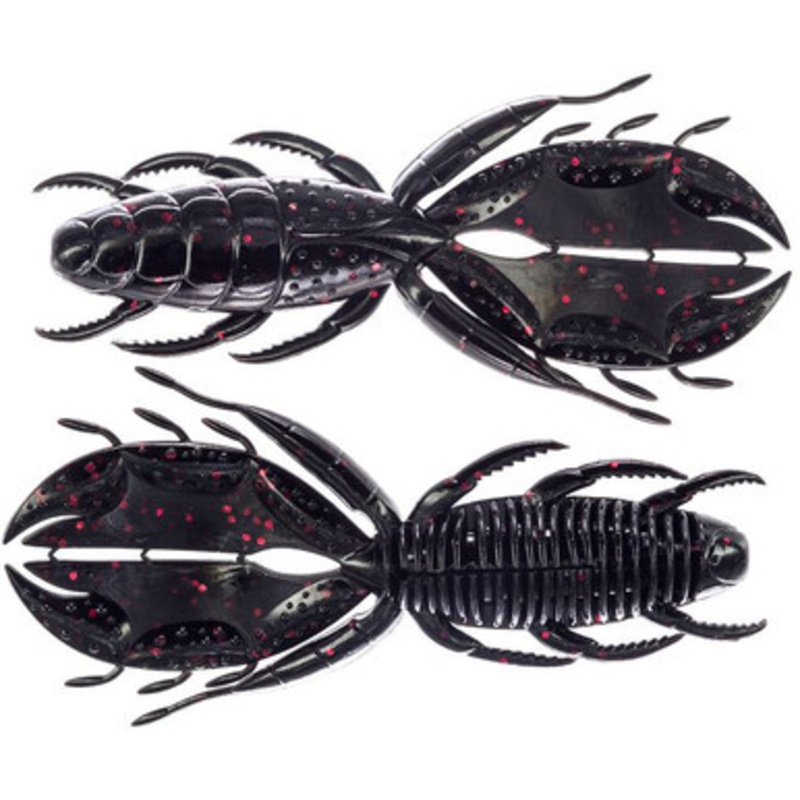 Molix Creature – 4in – Black Red Flake